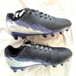 DSG Speed Viper Phonea Kids Black purple Soccer Cleats SZ 11 toddler. Worn 1X